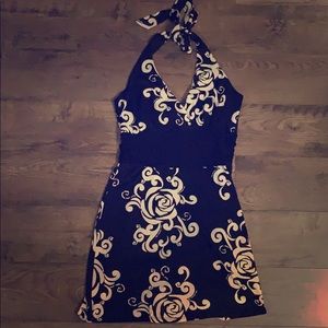 White House Black Market halter dress